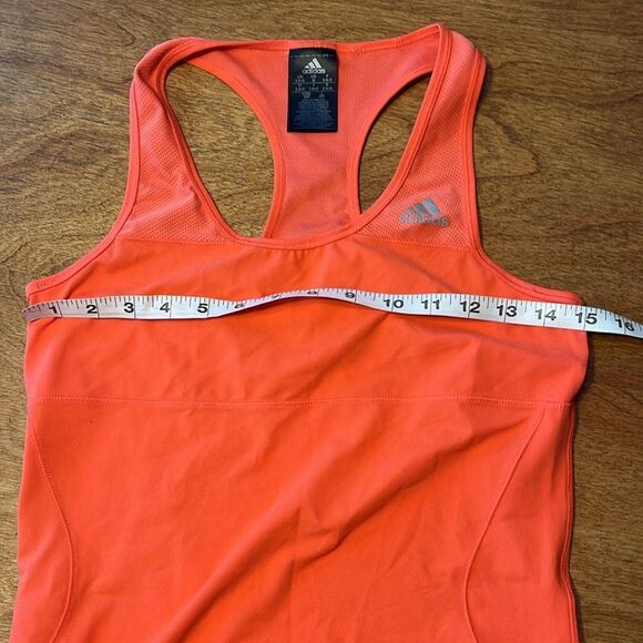 Adidas Running Neon Fitted Tank Top - Picture 7 of 8